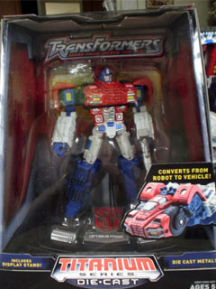 Titanium Optimus Prime